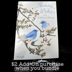 $2 🆕Bluebird Birthday Card for Someone Special